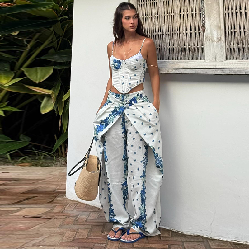 Seksowny Damski Komplet z Nadr – Romper Floral Print recenzja i cena
