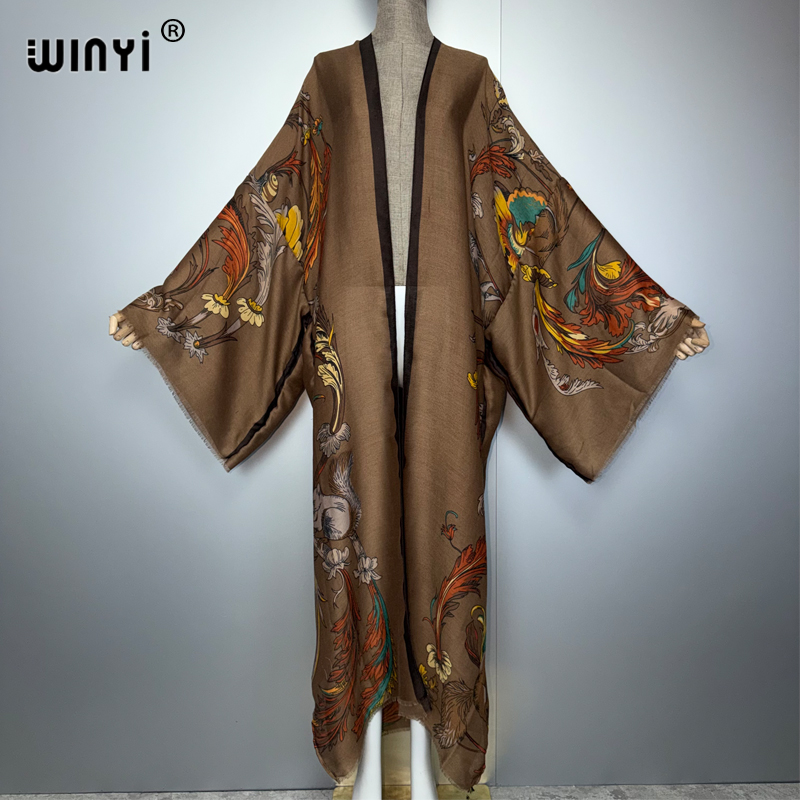 WINYI Afrykańska Sukienka Kimo – Cover Up Kaftan recenzja i cena