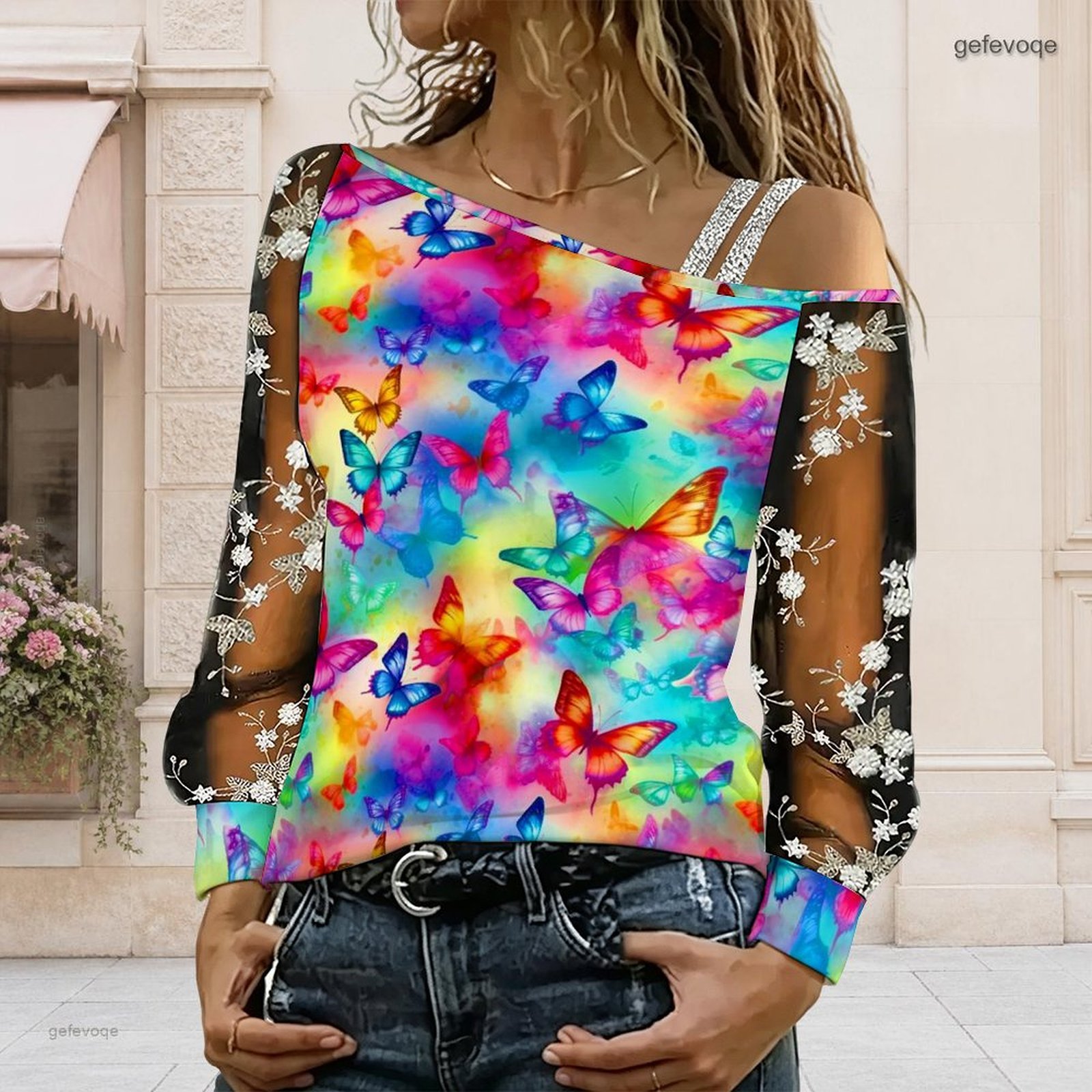 Damska bluzka z odkrytymi rami – Blouse Off Shoulder recenzja i cena
