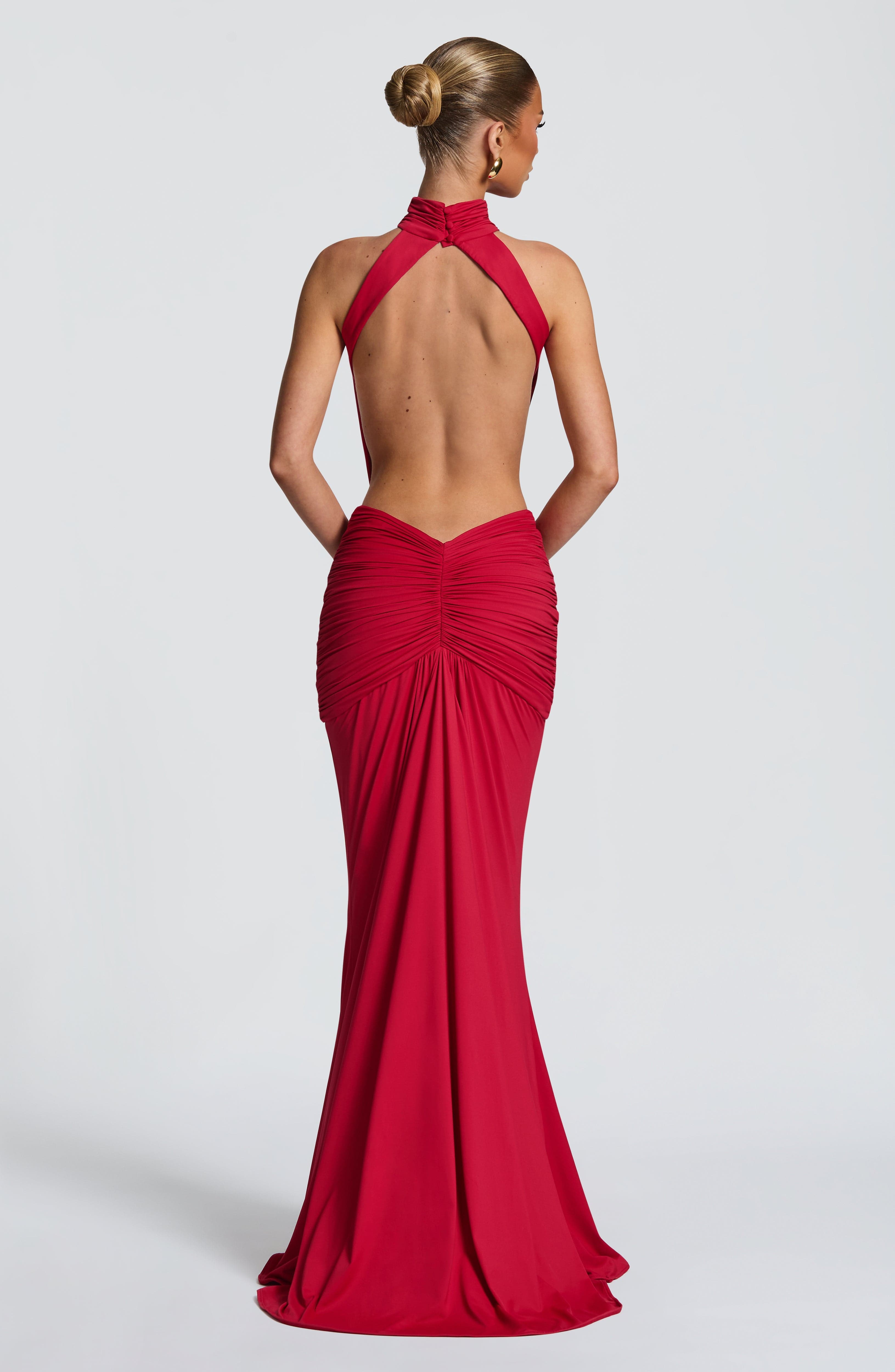 Sukienka maxi z dekoltem halte – Maxi Dress Halter recenzja i cena