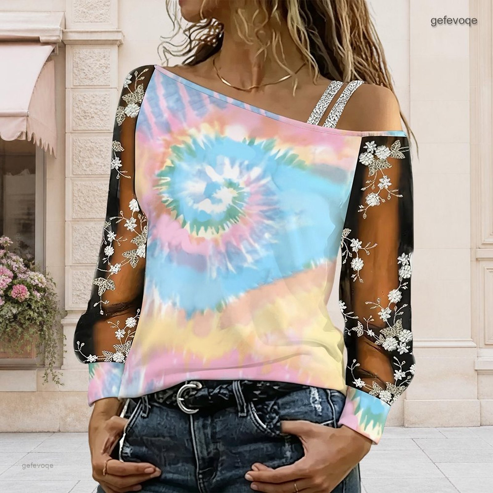 Damska bluzka z odkrytymi rami – Blouse Off Shoulder recenzja i cena