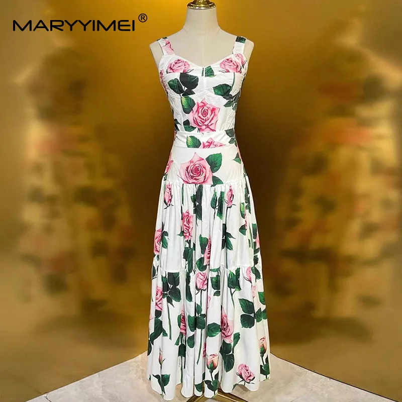 MARYYIMEI Komplet damski z kwi – Romper Floral Print recenzja i cena