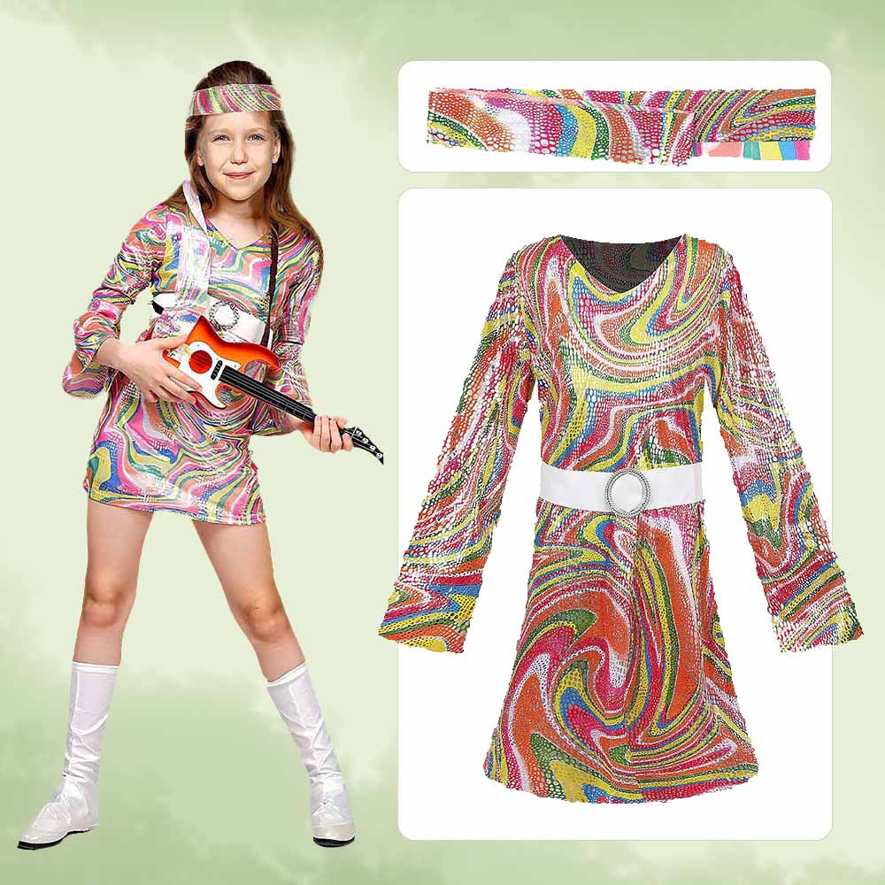 Retro zestaw w stylu lat 70. z – Romper Floral Print recenzja i cena